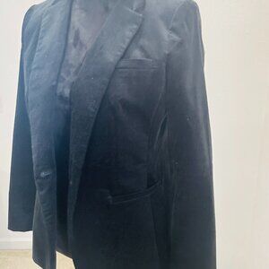 Professional Banana Republic Black Velvet Blazer